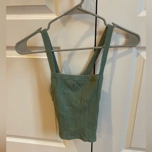 American eagle tank top with cross back, size small, good condition.